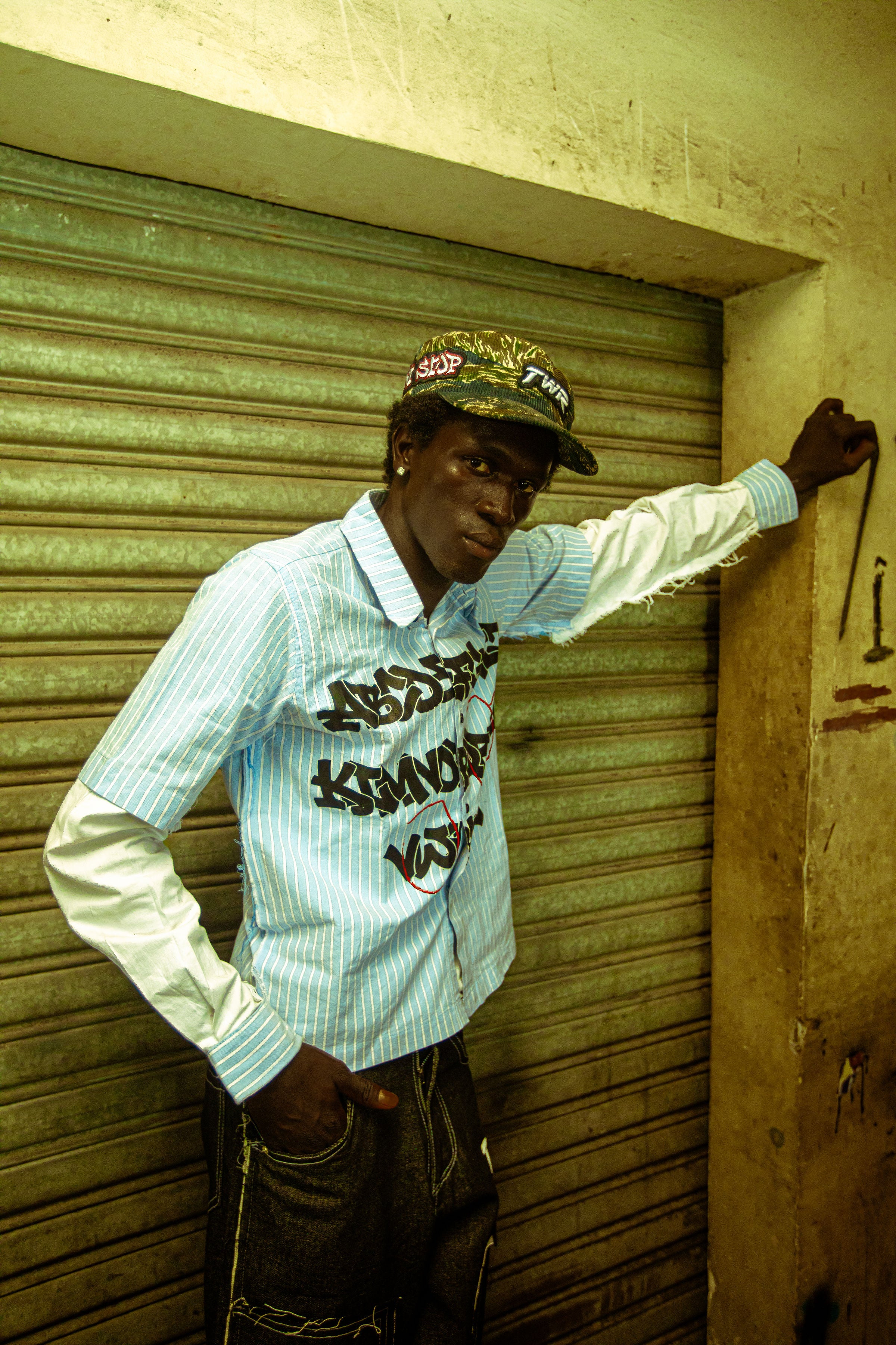 TWR DOUBLE LAYERED SHIRT